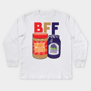 BFF PB&J Kids Long Sleeve T-Shirt